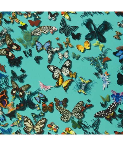 Butterfly Parade Fabric - Lagoon Profitez des Offres !