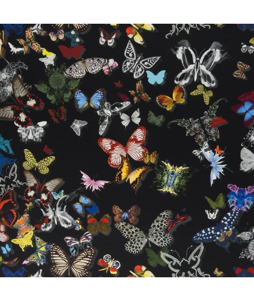 Butterfly Parade Fabric - Oscuro l'évolution des habitudes 