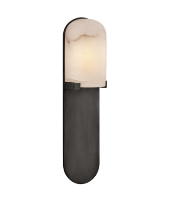 Melange Pill Medium Wall Lamp - Bronze and Alabaster de technologie