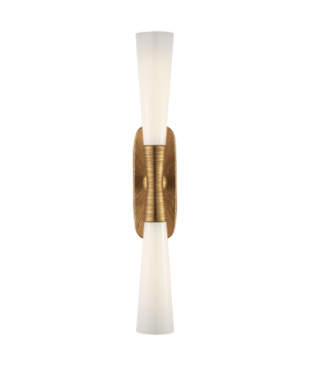 Utopia Wall Lamp 32" Double Gold Dans la société mordern