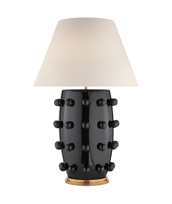 Linden Black Porcelain Lamp la livraison gratuite