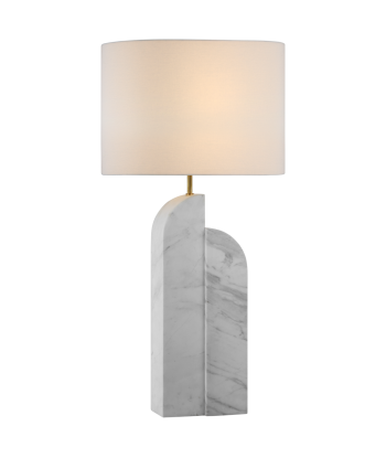 Savoye Lamp Straight White Marble d'Europe débarque