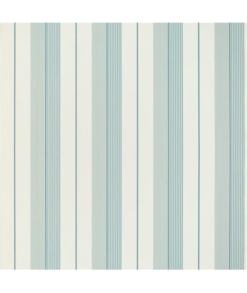 RL Aiden Stripe Teal Blue Wallpaper online