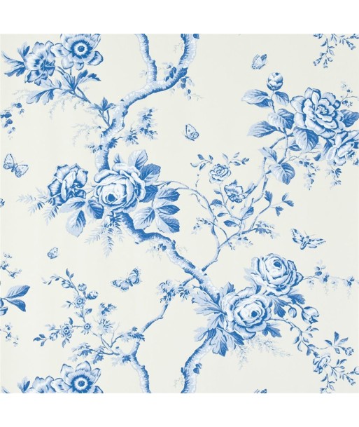 RL Ashfield Floral Wallpaper - Delft Le MVP de beaucoup