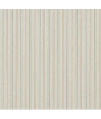 RL Basil Stripe Wallpaper - Antique Rose pas cher