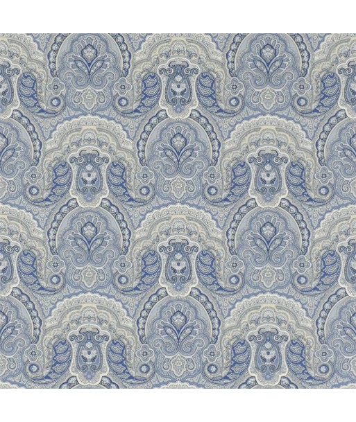 RL Crayford Paisley Wallpaper - Porcelain offre 