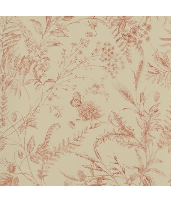 RL Fern Toile Wallpaper - Vintage Tea brillant des détails fins