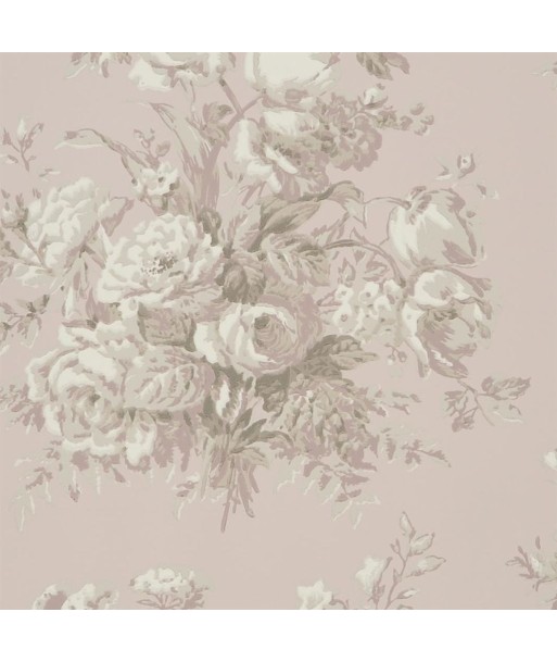 RL Francoise Bouquet Wallpaper - Mauveine votre