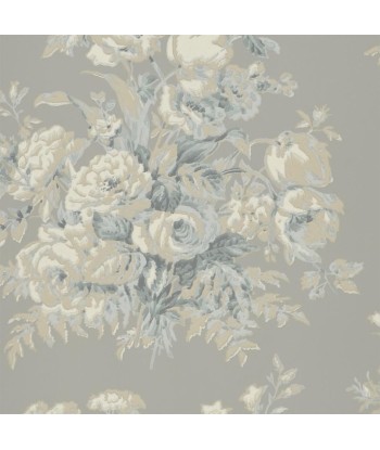 RL Francoise Bouquet Wallpaper - Slate Véritable concentré