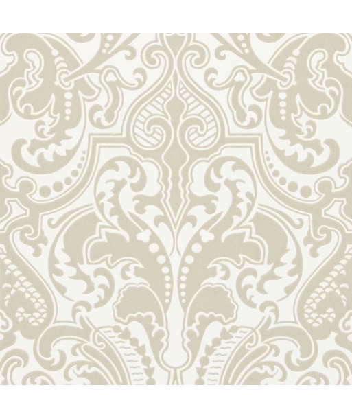 RL Gwynne Damask Wallpaper - Laurel de l' environnement