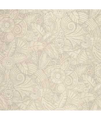 RL L Oasis Pearl Gray Wallpaper s'inspire de l'anatomie humaine