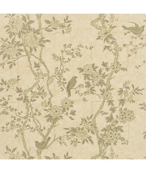 RL Marlowe Floral Wallpaper - Mother Of Pearl prix pour 