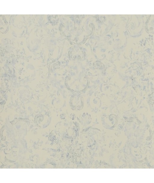 RL Old Hall Floral Wallpaper - Porcelain le des métaux précieux