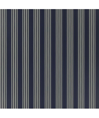 RL Palatine Stripe Wallpaper - Midnight store