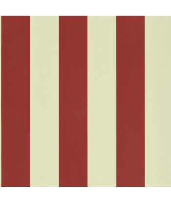 RL Spalding Stripe Wallpaper - Red / Sand Livraison rapide