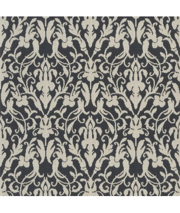 RL Speakeasy Damask Black Wallpaper à prix réduit toute l'année