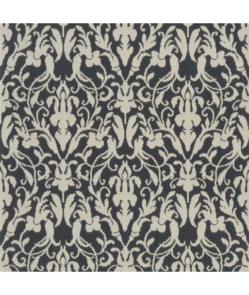 RL Speakeasy Damask Black Wallpaper à prix réduit toute l'année