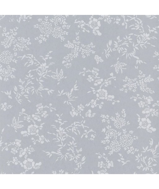 RL Teabowl Calico Light Gray Wallpaper Dans la société mordern