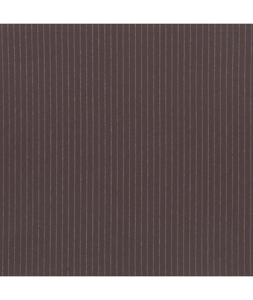 RL Ashby Stripe Chocolate Fabric du meilleur 