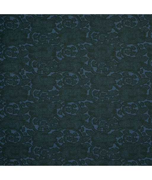 Fabric RL Augustine Floral Indigo 50-70% off 