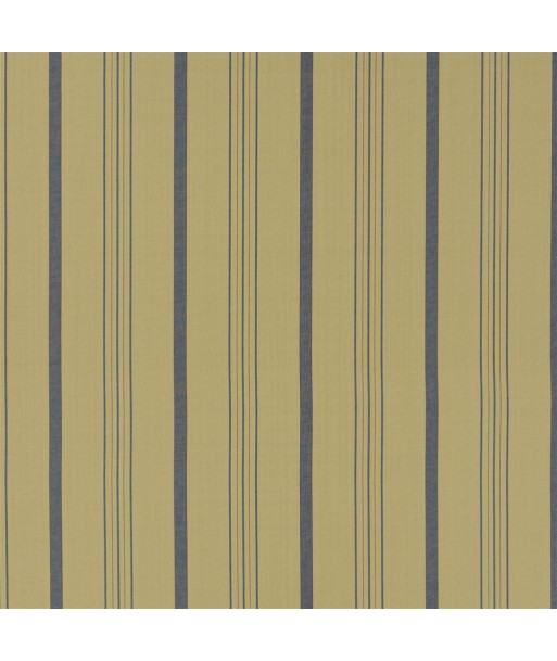 RL Averill Ticking Stripe Fabric - Denim du meilleur 