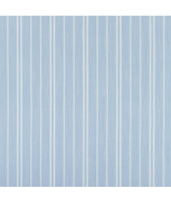 Fabric RL Batchelder Ticking Cornflower livraison gratuite