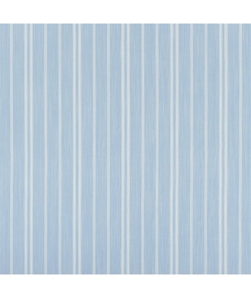 Fabric RL Batchelder Ticking Cornflower livraison gratuite