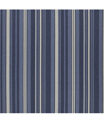 RL Big Basin Stripe Fabric - Indigo de technologie