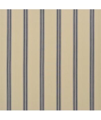 RL Boathouse Ticking Fabric - Blue 2024