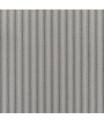 RL City Road Stripe Fabric - Charcoal Economisez 