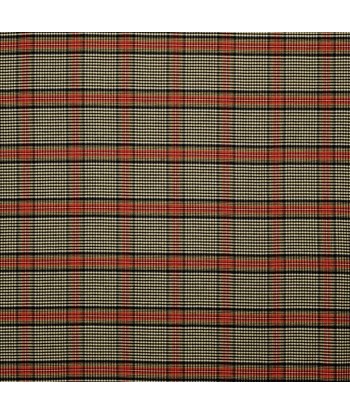 Fabric RL Collins Tartan Ancient Black français