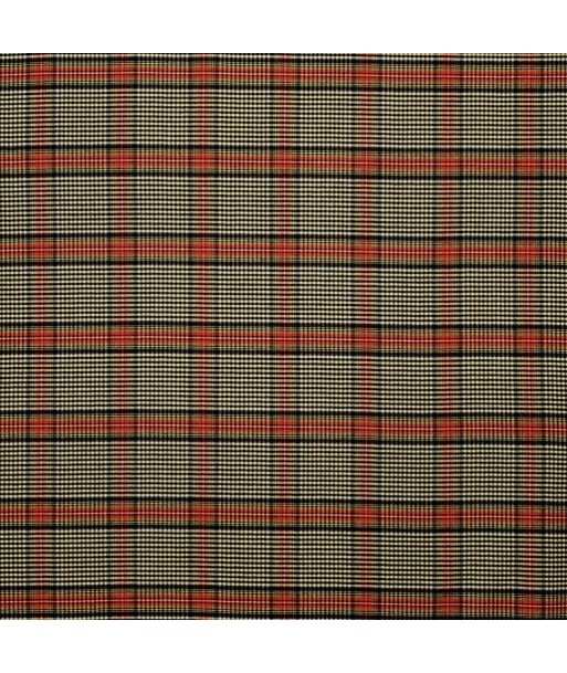 Fabric RL Collins Tartan Ancient Black français