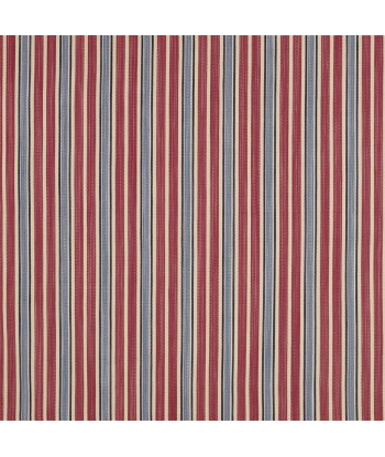 Fabric RL Colombier Stripe Antique Red les ligaments