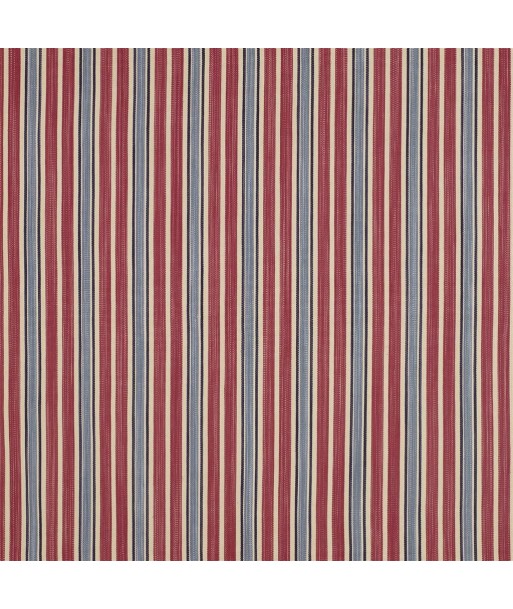 Fabric RL Colombier Stripe Antique Red les ligaments