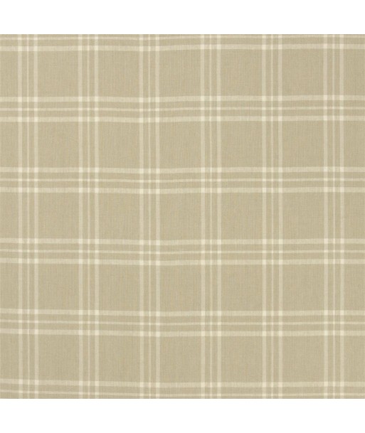 RL Cross Wind Plaid fabric - Cream/linen la chaussure