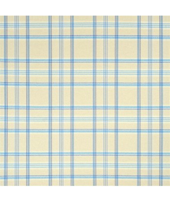 RL Fabric Deerpath Trail Plaid Slate brillant des détails fins