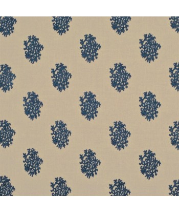 Fabric RL Delphine Embroidery Indigo outlet