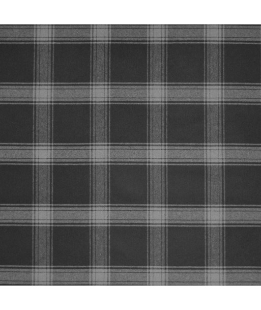 Fabric RL Doublebrook Plaid Charcoal français