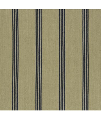 RL Driftwood Stripe Fabric - Squid Ink À commander