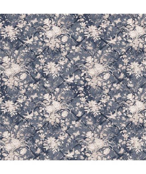 RL Eliza Floral Fabric - Vintage Blue plus qu'un jeu 